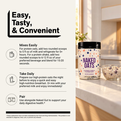 Avoine protéinée Cobbler aux myrtilles | Naked Oats