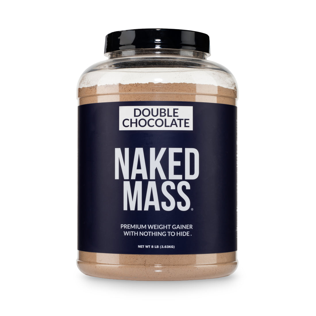 Double Chocolate Mass Gainer Protein Supplement | Naked Mass - 8LB
