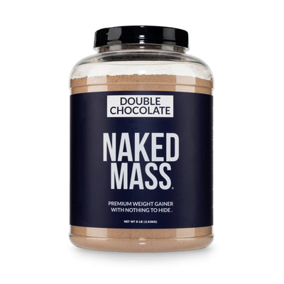 Double Chocolate Mass Gainer Protein Supplement | Naked Mass - 8LB