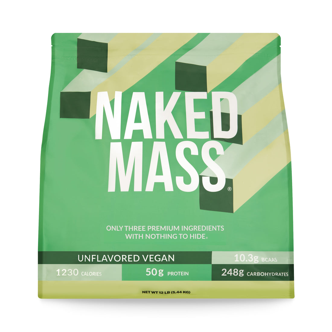 Vegan Weight Gainer Supplement | Naked Vegan Mass - 8LB