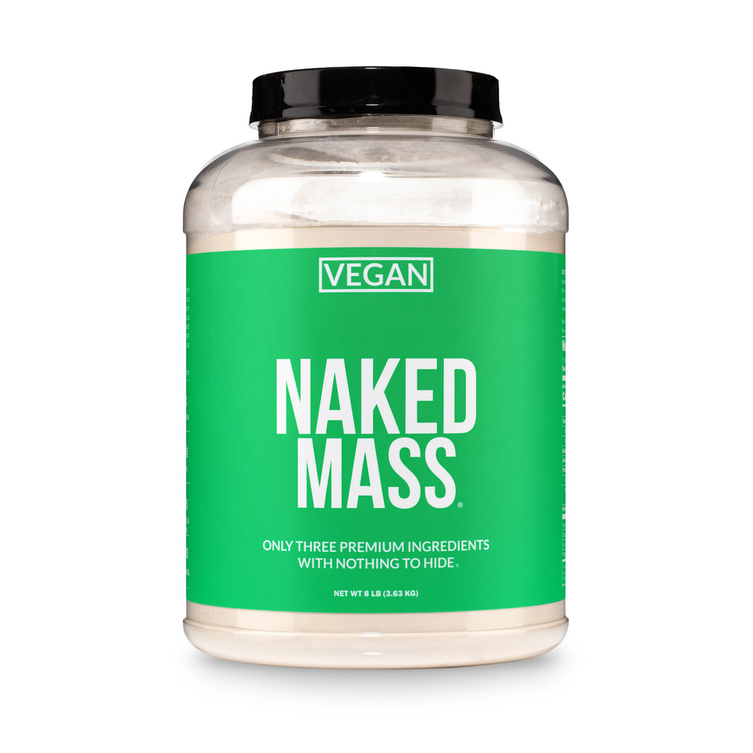 Vegan Weight Gainer Supplement | Naked Vegan Mass - 8LB