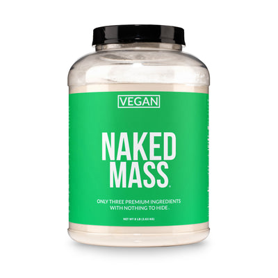 Vegan Weight Gainer Supplement | Naked Vegan Mass - 8LB