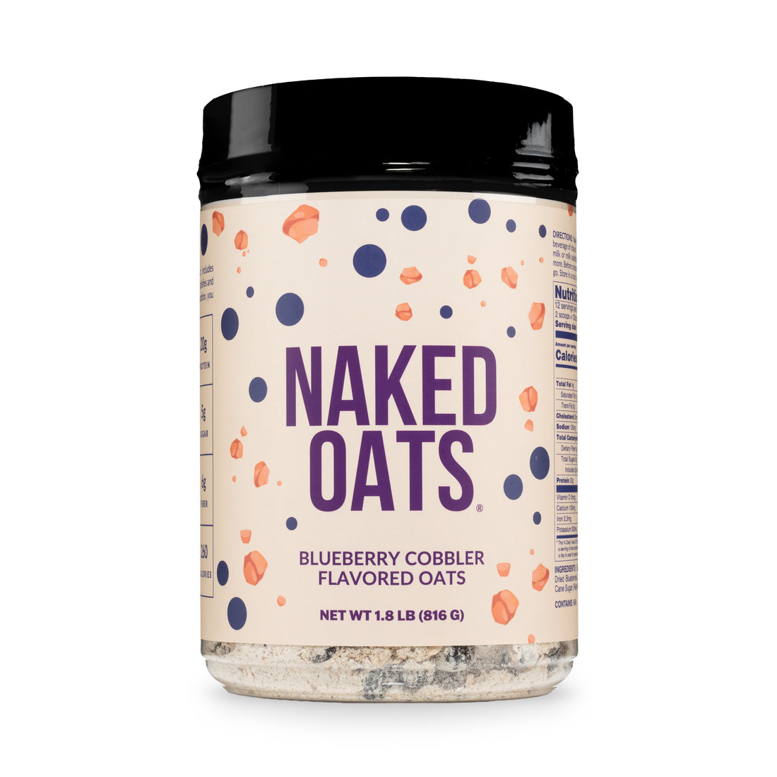 Avoine protéinée Cobbler aux myrtilles | Naked Oats