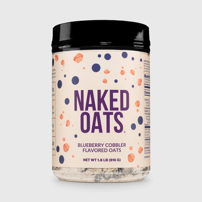Blueberry Cobbler Protein Oats | Naked Oats