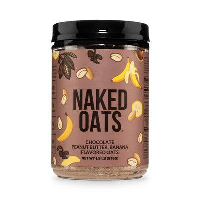 Avoine protéinée au beurre de cacahuète et à la banane | Naked Oats
