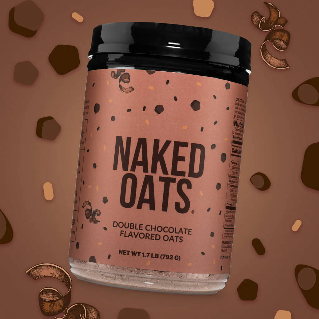 Avoine protéinée au double chocolat | Naked Oats