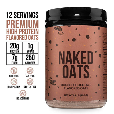 Avoine protéinée au double chocolat | Naked Oats