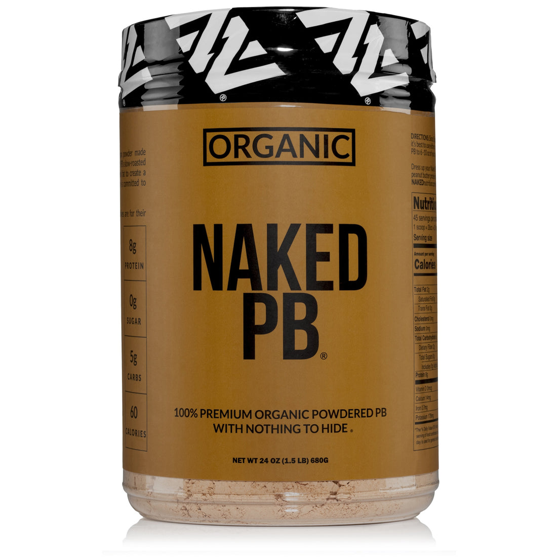Organic Powdered Peanut Butter | Naked PB - 1.5LB