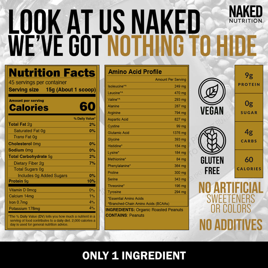 Organic Powdered Peanut Butter