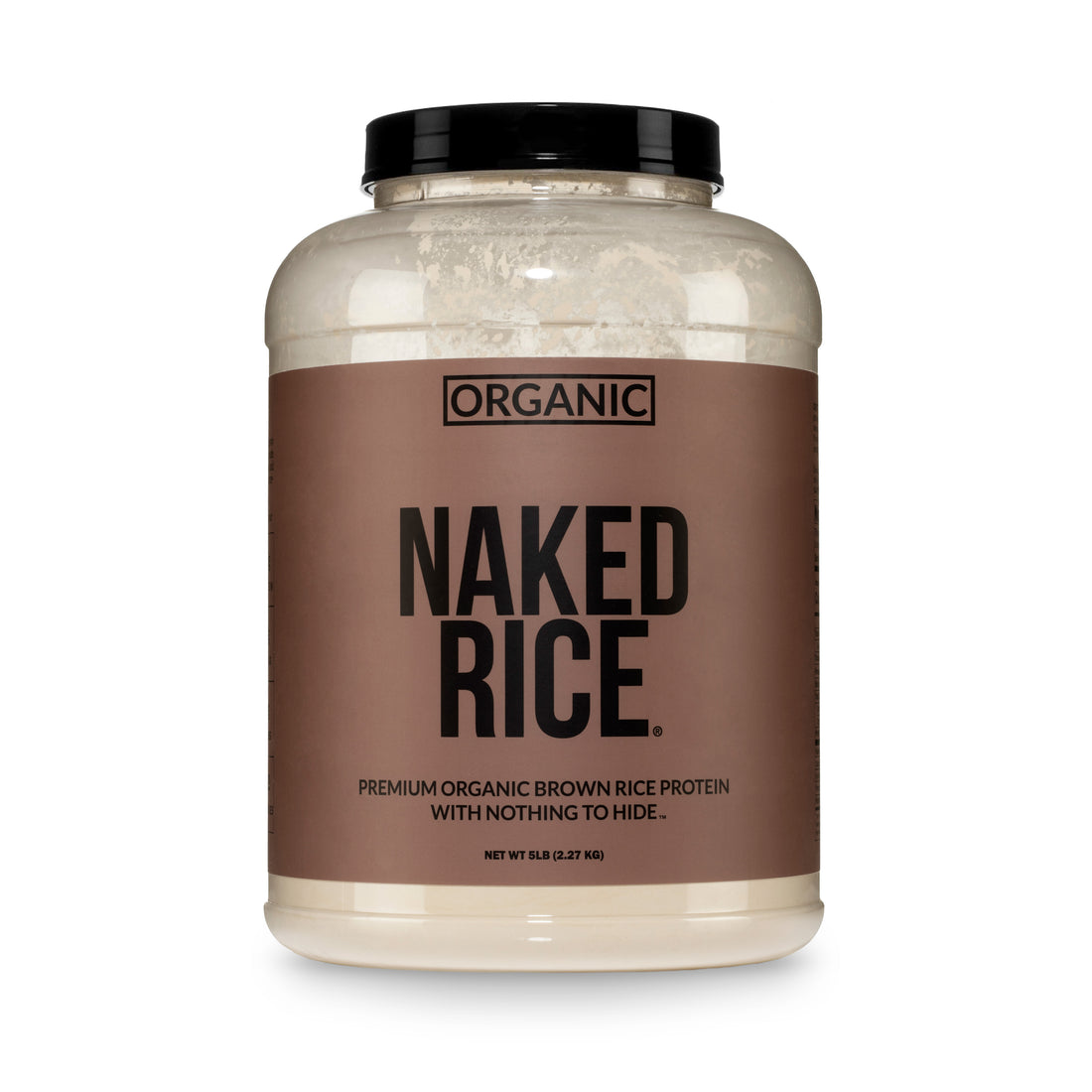 Protéines de riz brun biologique en poudre | Naked Rice - 5lb
