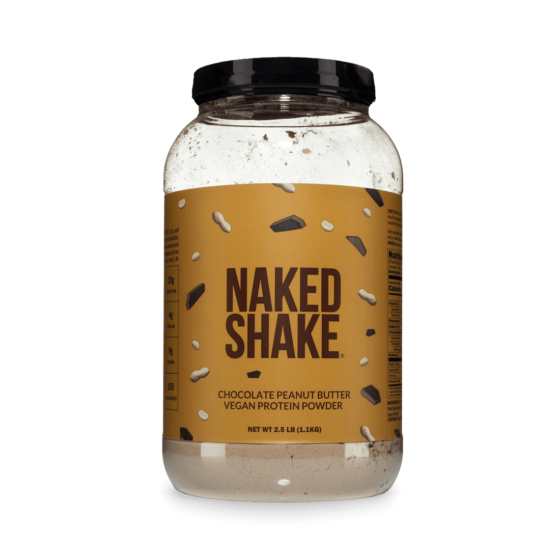 Chocolate Peanut Butter Protein Shake | Naked Shake - 30 Servings
