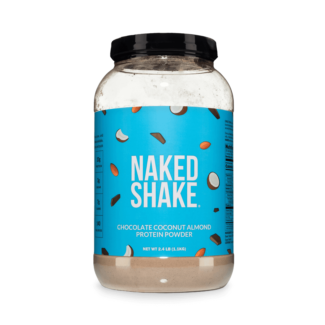Chocolate Coconut Almond Protein Shake | Naked Shake - 30 Servings