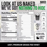 grass fed whey protein shake unflavored