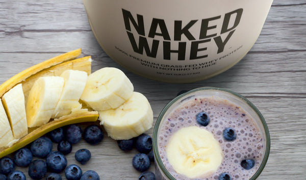 Add our grass-fed whey to protein shakes, smoothie bowls and baking. Best used in the morning, before a workout, or after a workout.