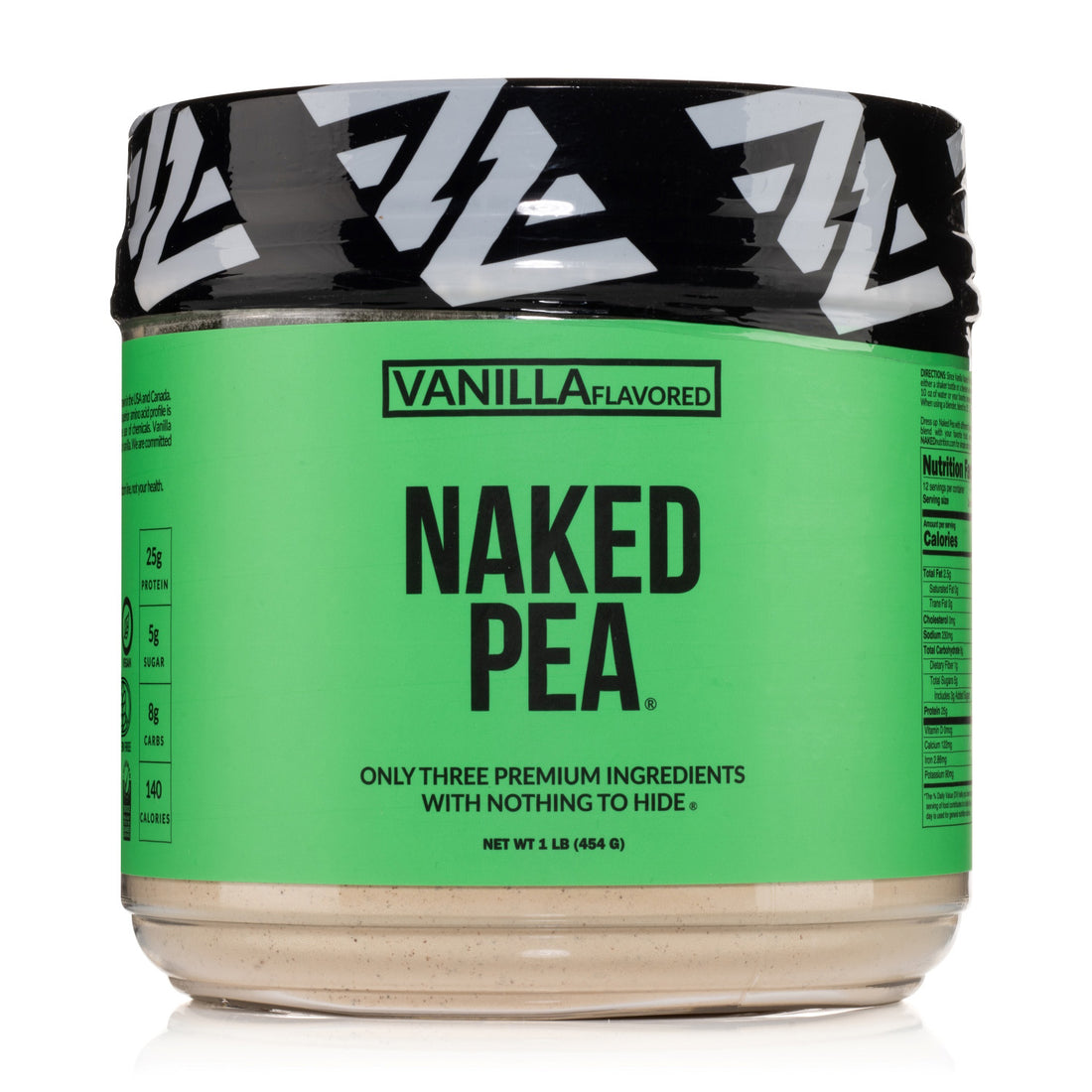 Vanilla Pea Protein Powder | Vanilla Naked Pea - 1LB