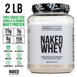 grass fed whey protein shake vanilla