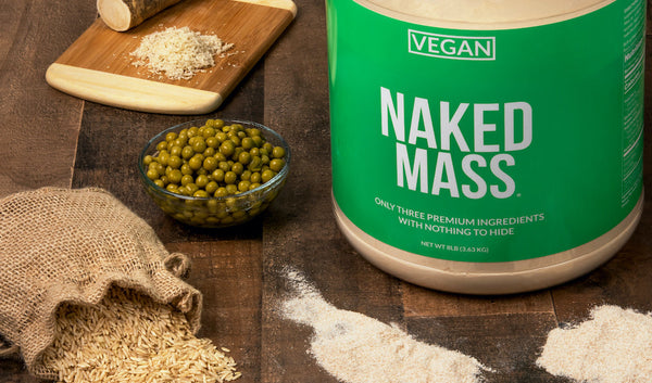 Add our vegan mass gainer to protein shakes and smoothie bowls. Best used between meals, after a workout, or before bed.
