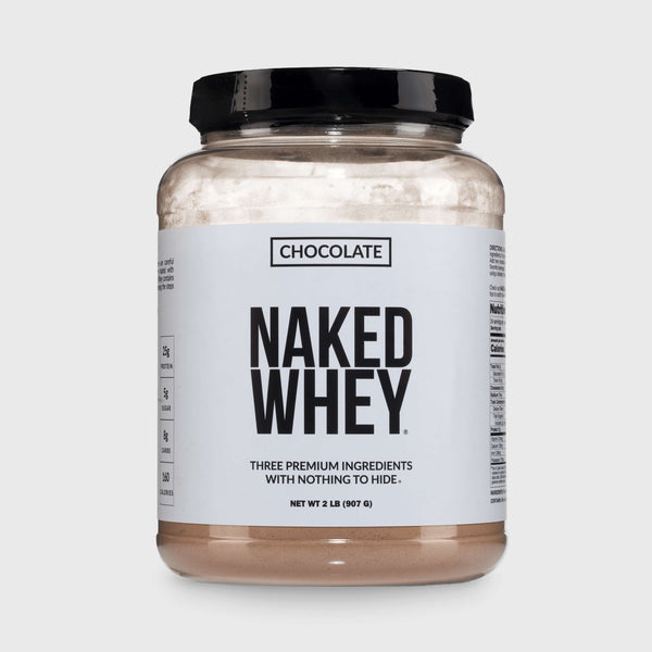 Chocolate Whey Protein Powder 2LB | Naked Whey - 2LB