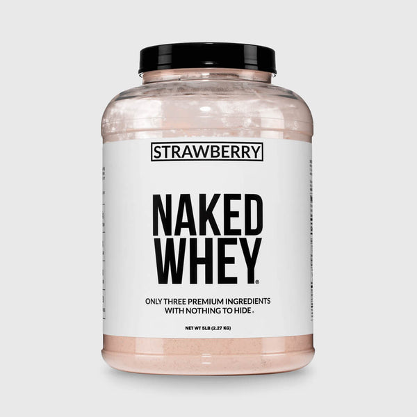 Strawberry Whey Protein Powder | Naked Strawberry Whey - 5LB