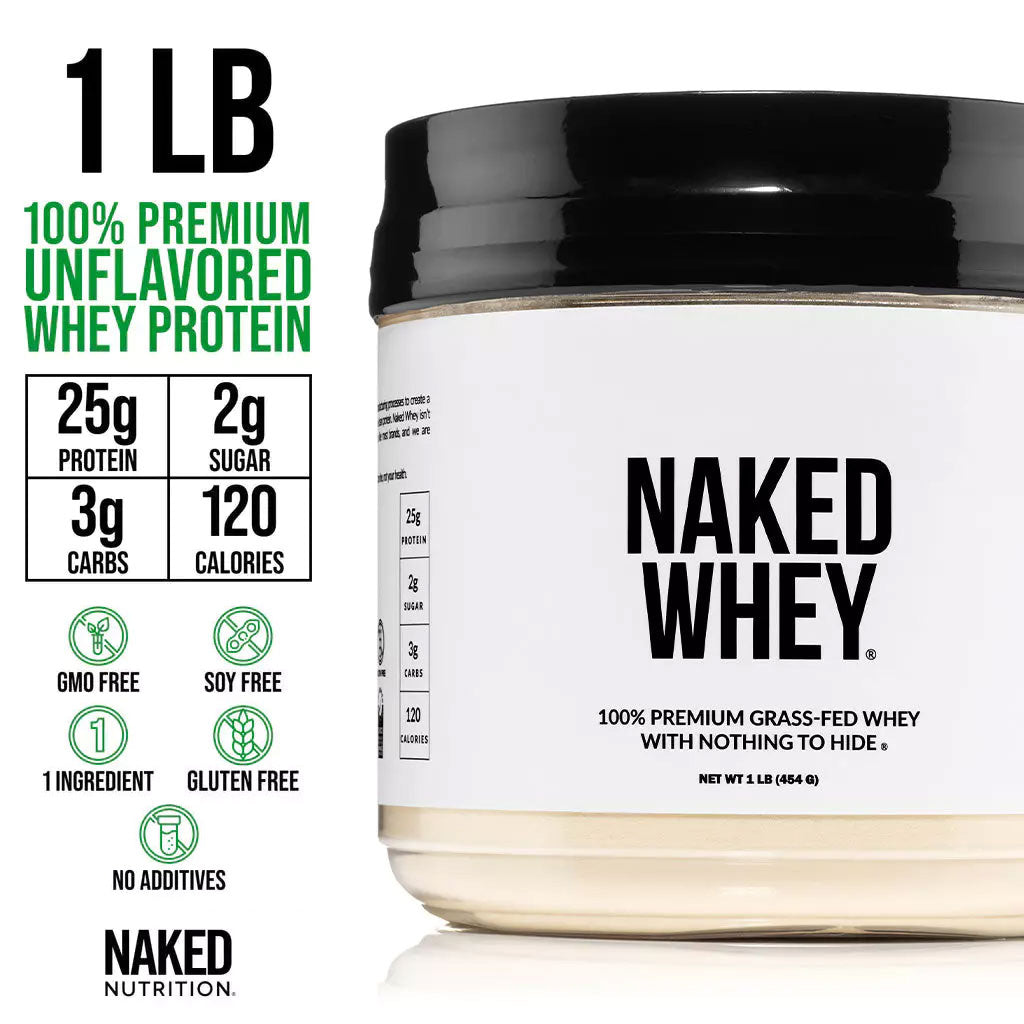 grass-fed whey protein powder unflavored