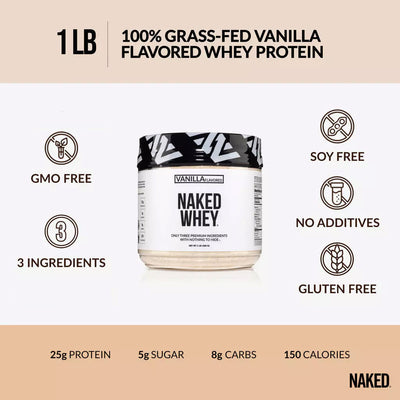 grassfed whey protein powder vanilla