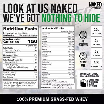 grass fed whey protein powder vanilla