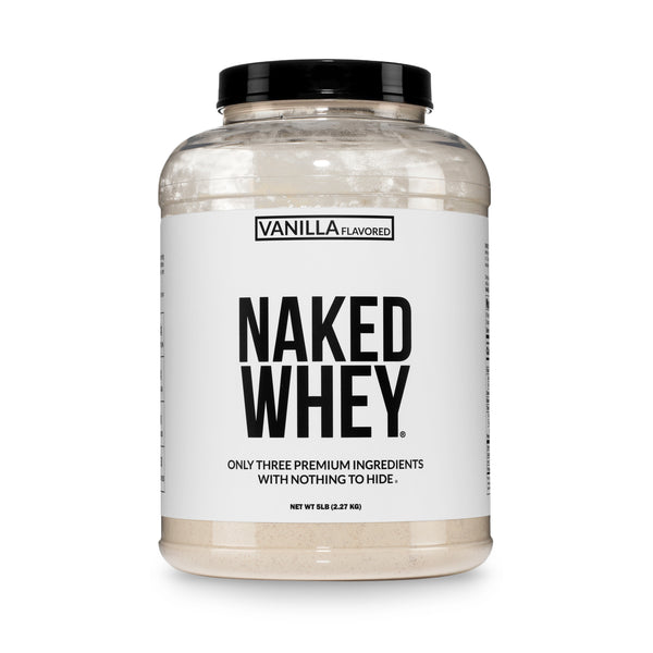 Vanilla Whey Protein Powder | Naked Vanilla Whey - 5LB