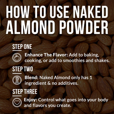 Amandes en poudre | Amande nue - 1,5 LB