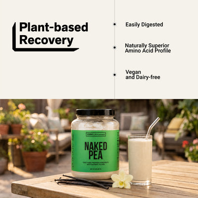 Vanilla Pea Protein Powder | Vanilla Naked Pea - 2LB