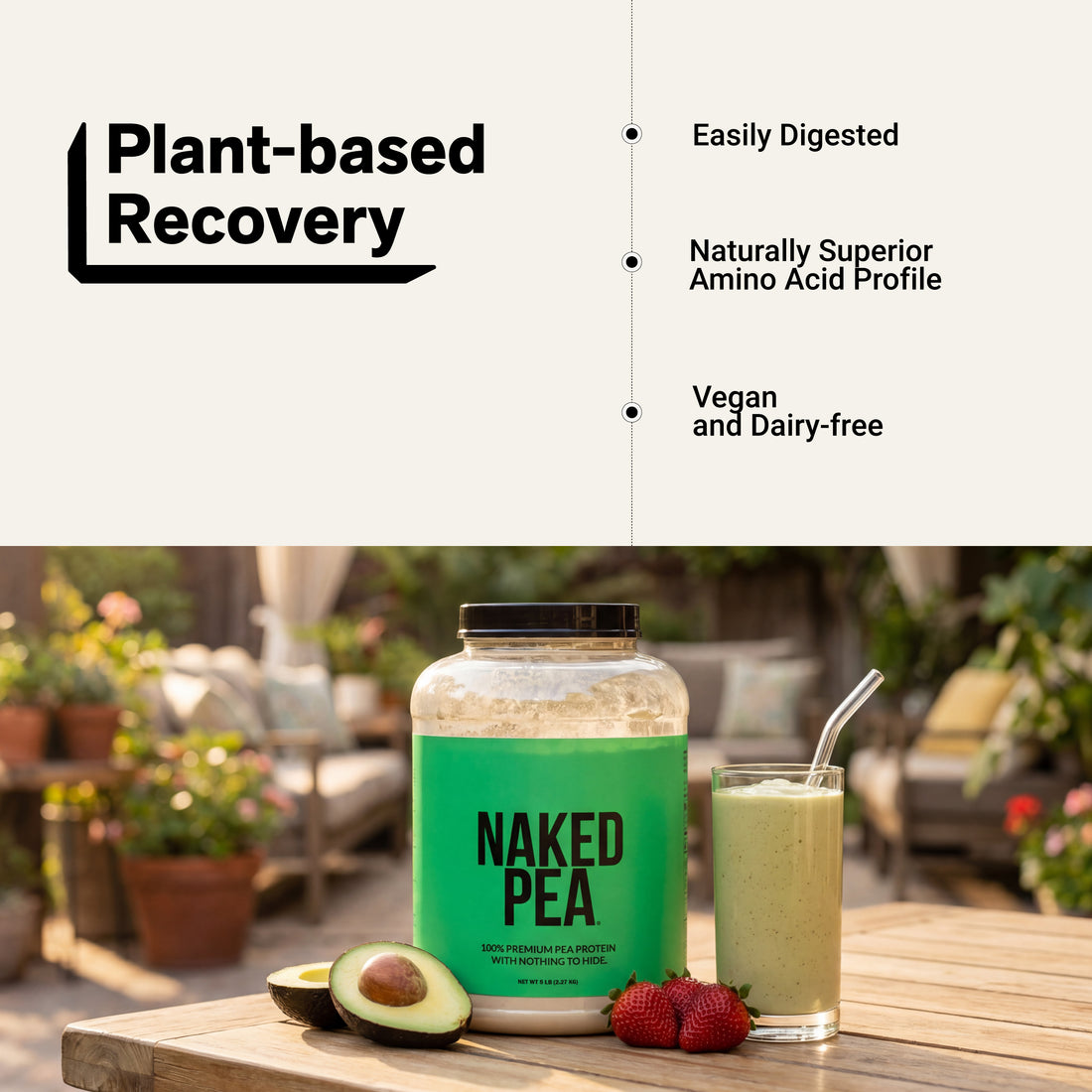 Pea Protein Powder | Naked Pea - 5lb