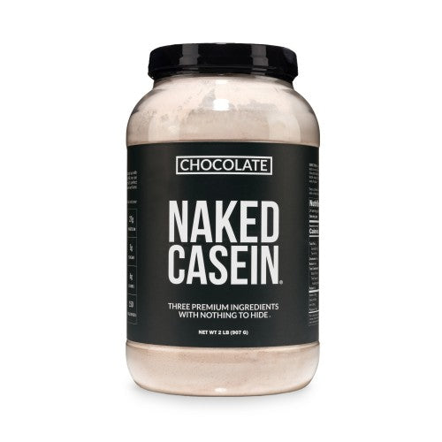 Poudre de protéines de caséine au chocolat | Naked Chocolate Casein 2LB