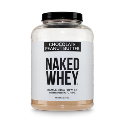 chocolate peanut butter whey protein powder 5LB