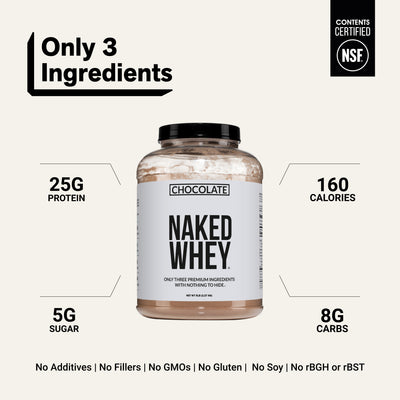 whey isolate protein powder clean ingredient gluten-free soy-free