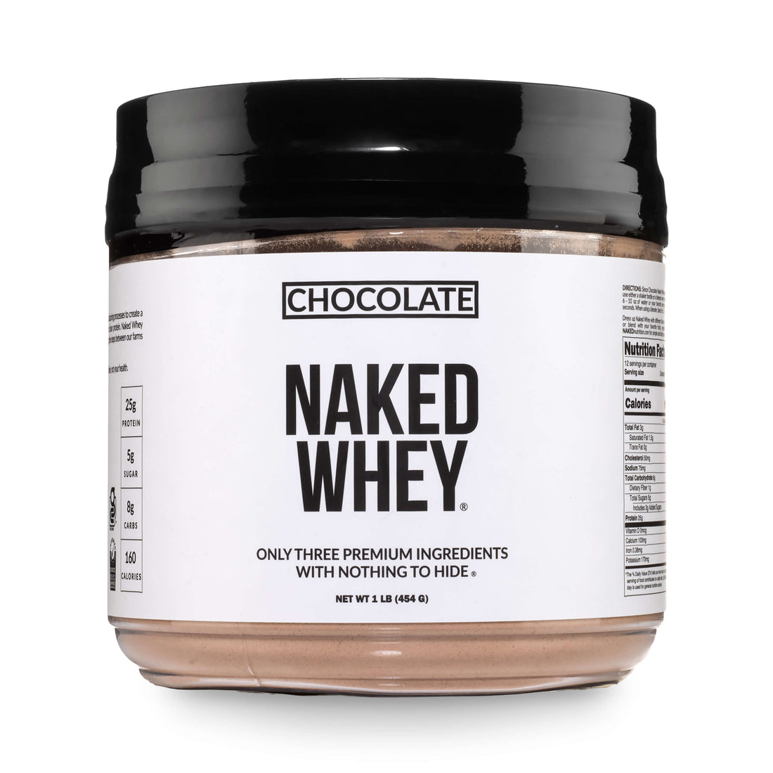chocolate whey protein powder 1LB