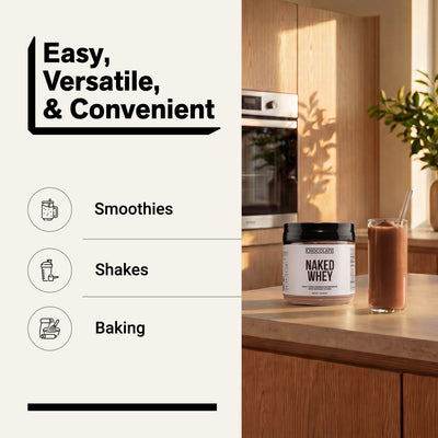 grass fed whey smoothies shakes baking 