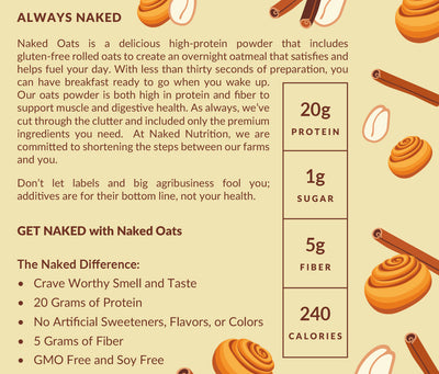 cinnamon protein oats