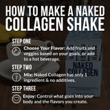 Naked Collagen Peptides Protein Powder | Naked Collagen - 30 Sachets