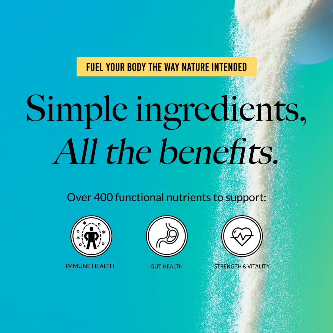 Grass-Fed Colostrum Powder | Naked Colostrum - 150 Servings