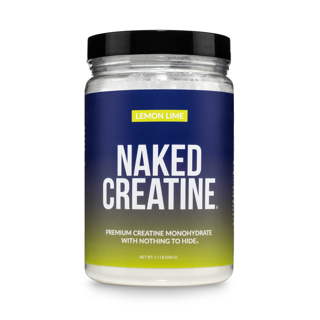creatine monohydrate powder gmo-free no-additives flavored lemon lime