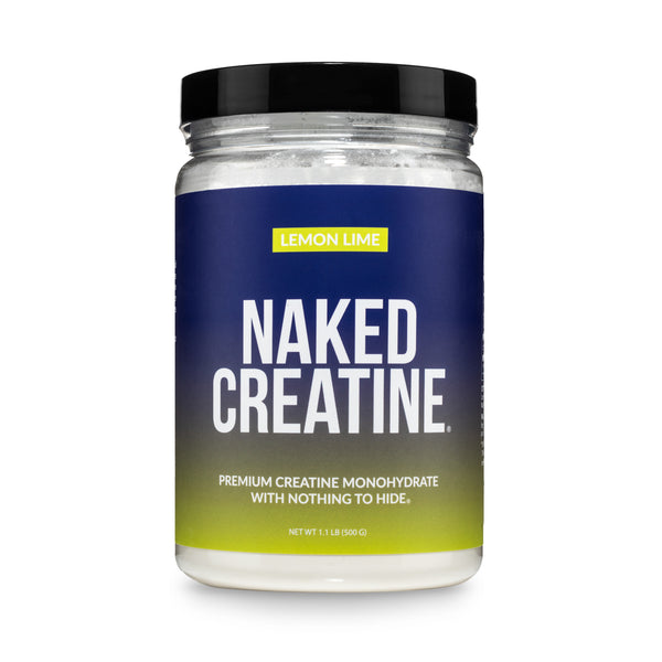 Lemon Lime Creatine Monohydrate Powder | Naked Creatine - 1.1LB