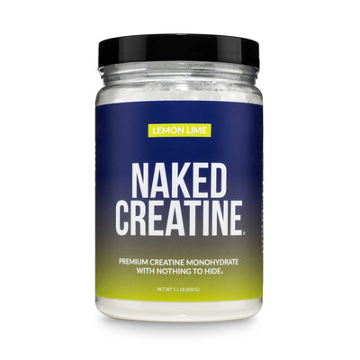 creatine monohydrate powder gmo-free no-additives flavored lemon lime