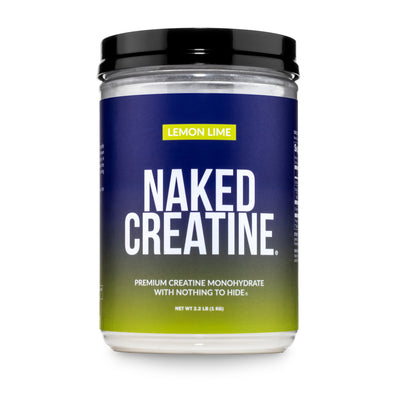 Lemon Lime Creatine Monohydrate | Naked Creatine - 2.2LB
