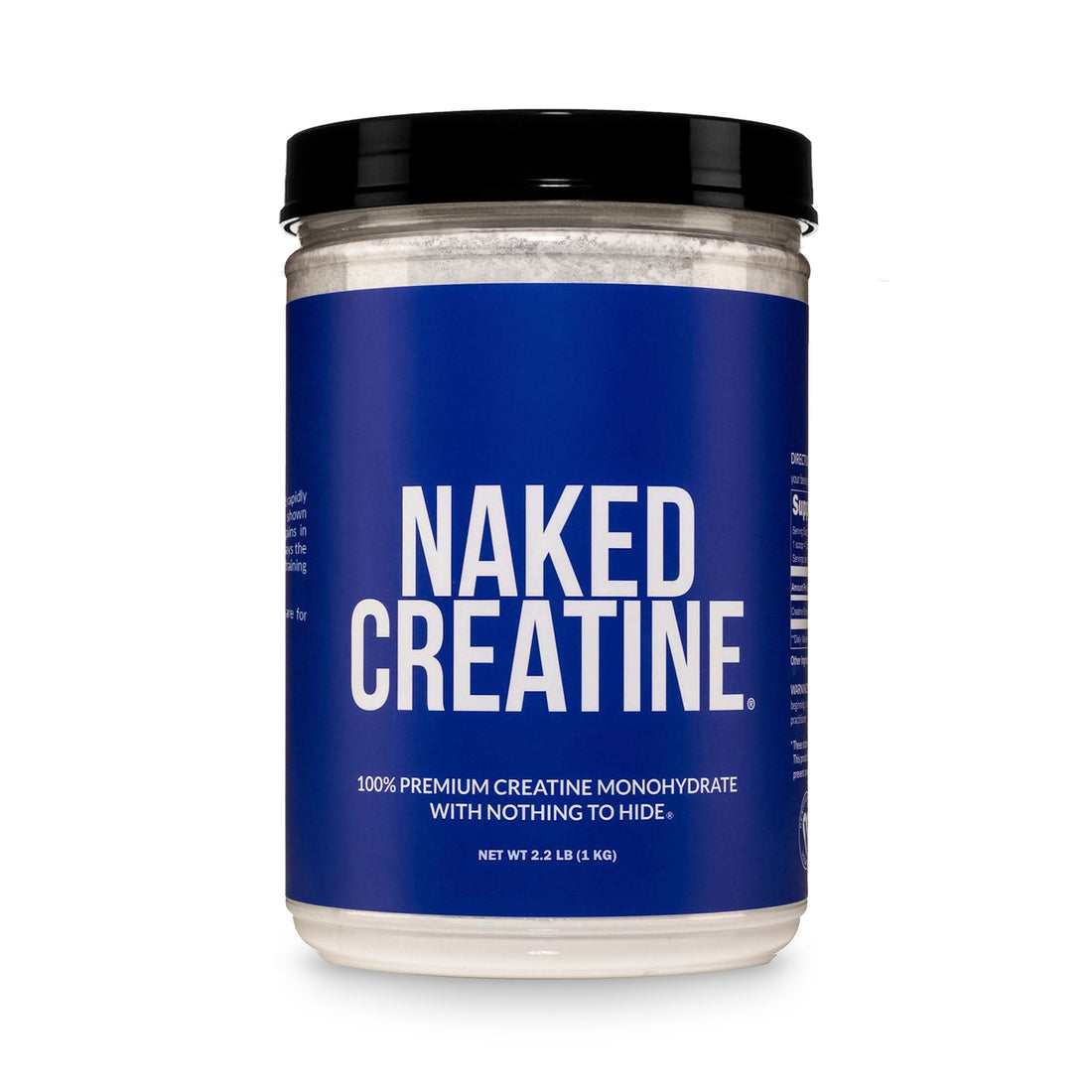 creatine monohydrate powder gmo-free no-additives unflavored