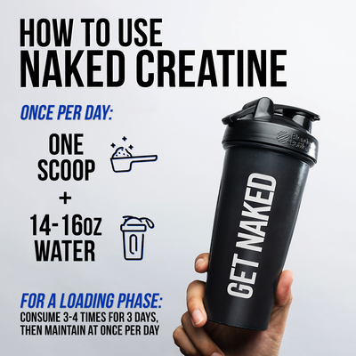 how to use creatine monohydrate powder