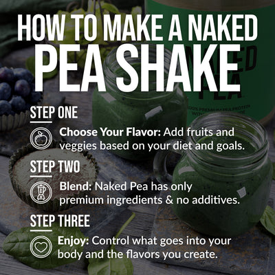 double chocolate pea protein how to use