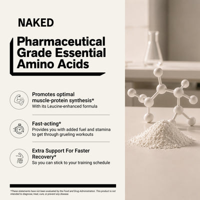 Supplément d'acides aminés essentiels | Naked EAAs - 50 portions
