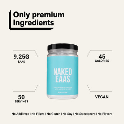 Supplément d'acides aminés essentiels | Naked EAAs - 50 portions