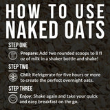 flavored high protein oats