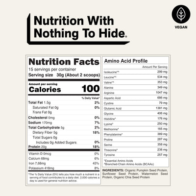 Seed Protein Powder | Naked Seed - 1LB