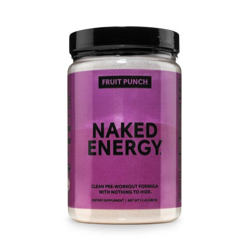 Fruit Punch Pre Workout Supplement | Naked Energy - 30 Servings